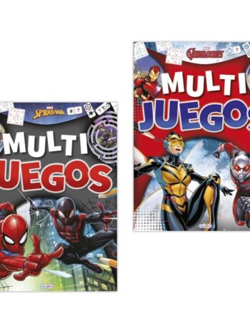 Libro MARVEL MULTI JUEGOS