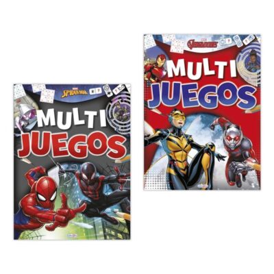 Libro MARVEL MULTI JUEGOS