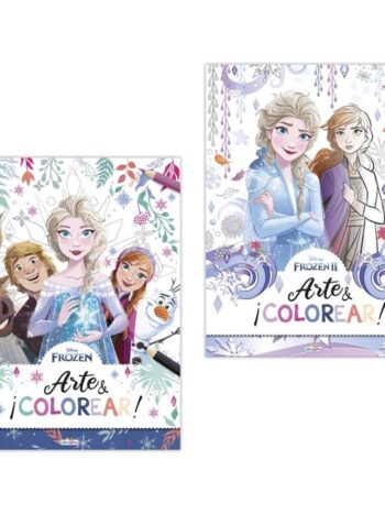 Libro FROZEN ARTE Y COLOREAR