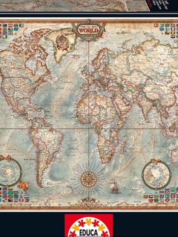 PUZZLE 1500 EL MUNDO, MAPA POLÍTICO