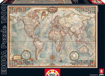PUZZLE 1500 EL MUNDO, MAPA POLÍTICO