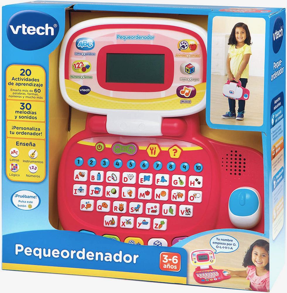 VTECH, PEQUE ORDENADOR ROSA
