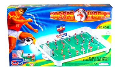 JUEGO DE FÚTBOL PARA 2 JUGADORES (54X37 CM.)