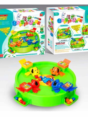 JUEGO RANAS TRAGABOLAS 4 JUGADORES