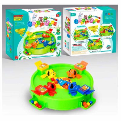 JUEGO RANAS TRAGABOLAS 4 JUGADORES