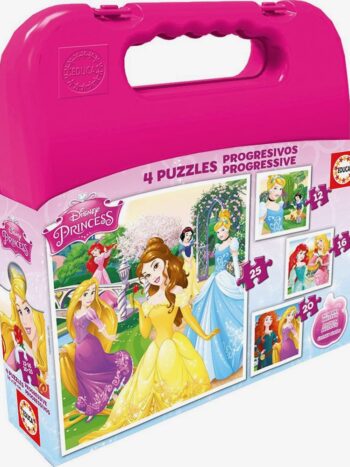 PUZZLE MALETA PUZZLES PROGRESIVOS PRINCESAS DISNEY