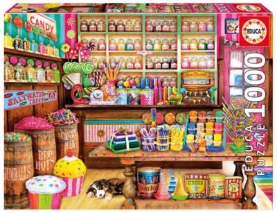 EDUCA, PUZZLE 1000 PZAS., TIENDA DE DULCES