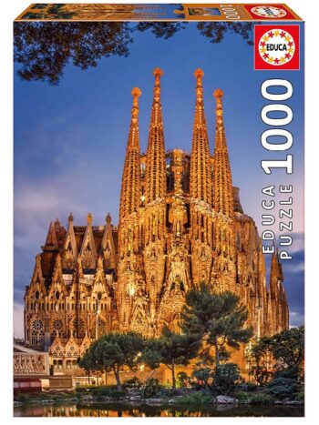 PUZZLE, 1000 SAGRADA FAMILIA ,WORLD HERITAGE