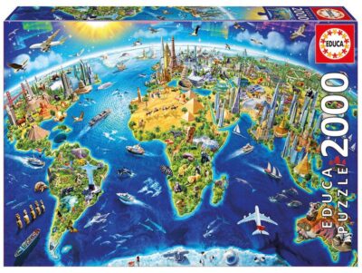 PUZZLE 2000 SÍMBOLOS DEL MUNDO