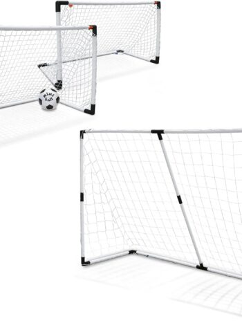 PORTERÍA GOAL 2 EN 1(MEDIA O 2 PORTERÍAS MINI)