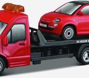 BURAGO-CAMION REMOLQUE COCHE METAL 1:43 STREET FIR