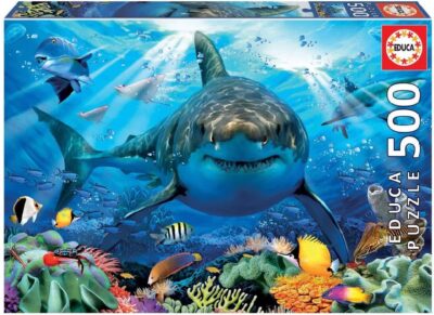 PUZZLE 500 GRAN TIBURÓN BLANCO