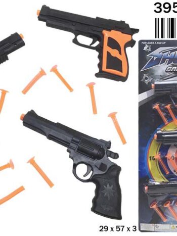 BLISTER 3 PISTOLAS POLICIA