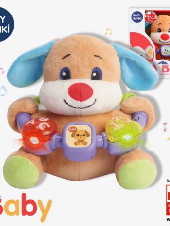 Peluche Baby Sunki 20 cm Luz y Sonido. Perro.