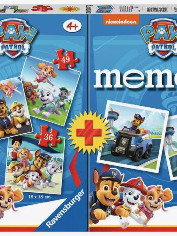 Multipack Memory + 3 Puzzles Paw Patrol_1