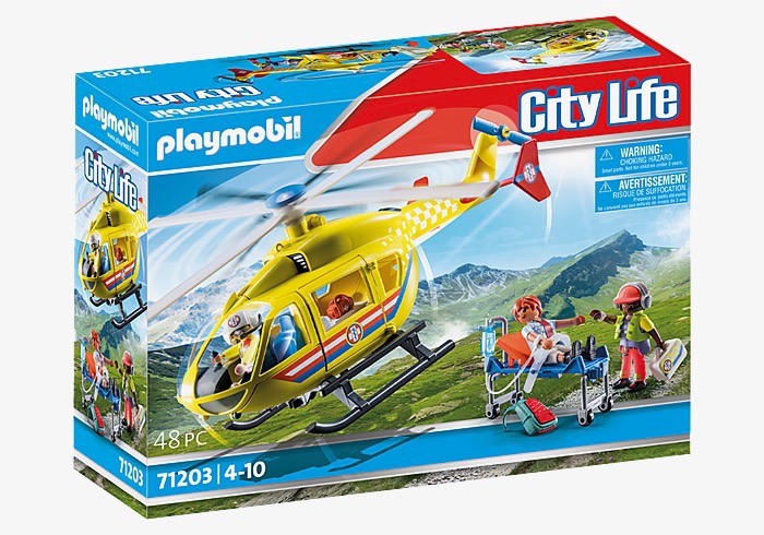 Playmobil 71203, Helicóptero de rescate