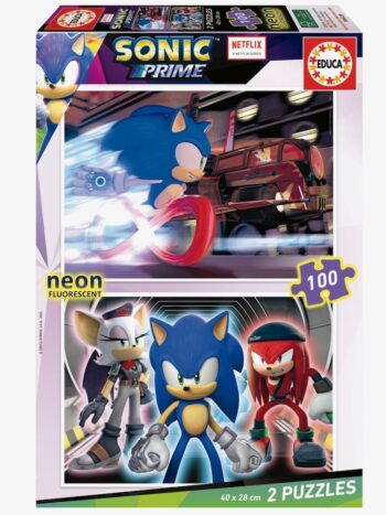 Puzzle 2x100 SONIC NEON