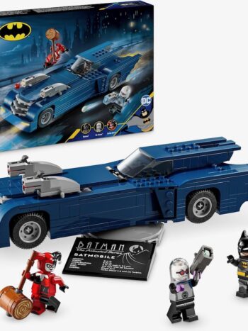 Lego 76274, DC Batman™ con Batmóvil vs. Harley Qui