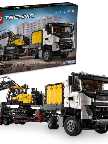 Lego 42175, Technic Camión FMX y Excavadora Eléctr