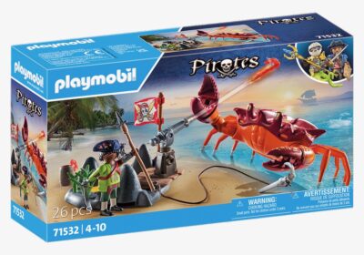 Playmobil 71532, Batalla con el cangrejo gigante