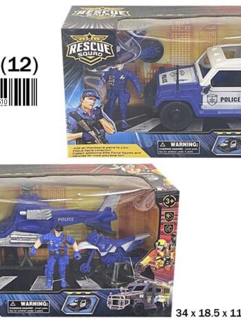 CAJA ACCION POLICIA 2 SURTIDOS