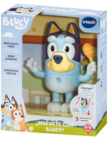 Mascota Interactiva ¡Muévete con Bluey!