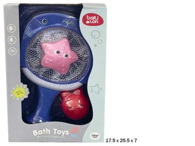 JUEGO SALABRE BAÑERA 2 PCS. Azul o Rosa