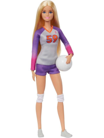 MUÑECA BARBIE TU PUEDES SER JUGADORA VOLEIBOL