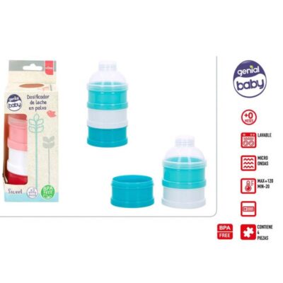 GENIAL BABY-SET DISPENSADOR DE LECHE BEBE 2Mod