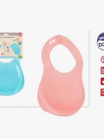 GENIAL BABY-PACK 2 BABEROS PLASTICO BEBE - 2Mod