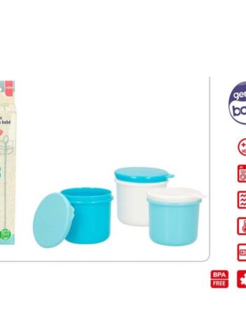 GENIAL BABY-SET 3 BOTES COMIDAD BEBE 2Mod