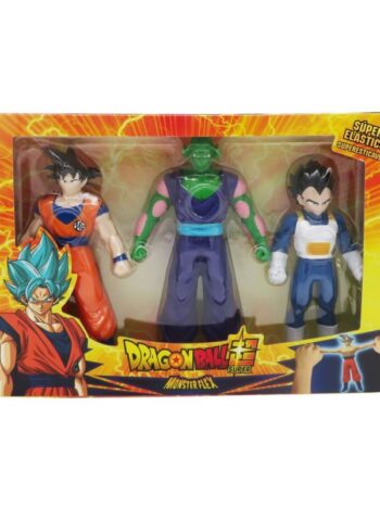 Monsterflex Dragon Ball Pack de 3 Figuras