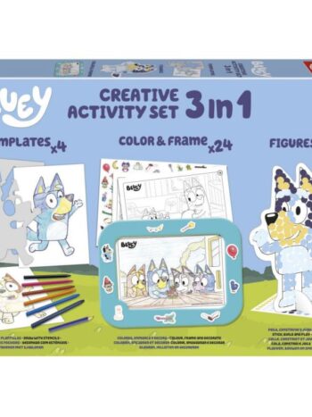 SET CREATIVO ACTIVIDADES 3 EN 1 BLUEY