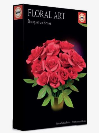 Juego RAMO ROSAS ARTE FLORAL