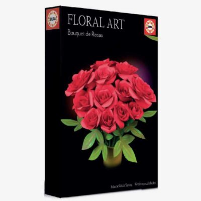 Juego RAMO ROSAS ARTE FLORAL