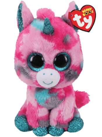 Ty Beanie Boo,  GUMBALL PINK UNICORNIO 15CM