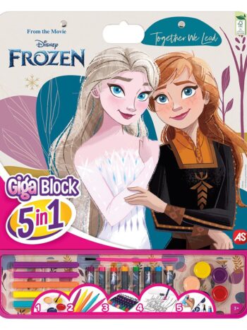 GIGA BLOCK ACTIVIDADES 5 EN 1 FROZEN