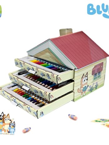 CASITA DE ACTIVIDADES CREATIVAS BLUEY 40 PZAS.