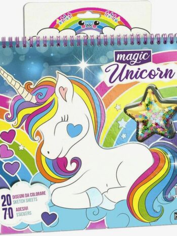 Libro de Dibujo Unicornio Mágico GIRABRILLA