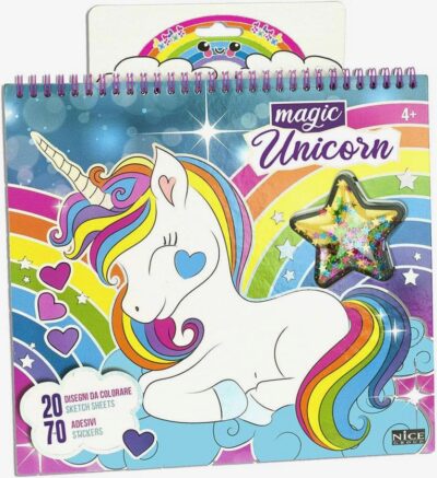 Libro de Dibujo Unicornio Mágico GIRABRILLA