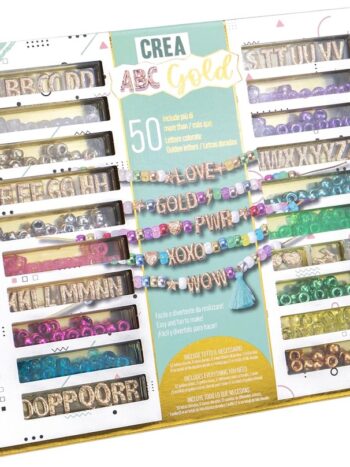 Juego Cuentas para Pulseras ABC PRECIOUS GOLD