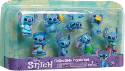 Stitch Set de 8 Figuras de 5 cm.
