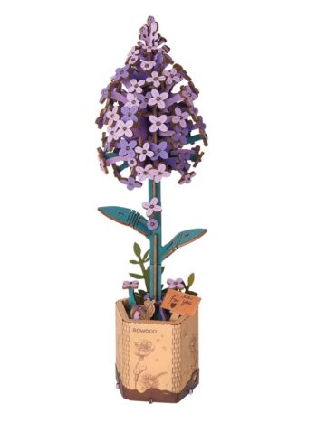 Maqueta de Flor Lila