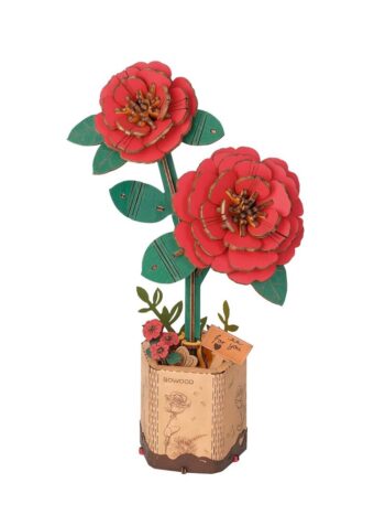 Maqueta Flor Camelia Roja