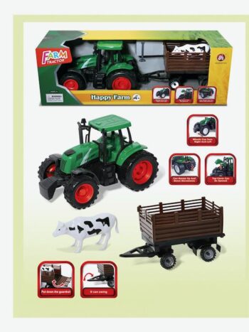 TRACTOR GRANDE SURTIDO CON APEROS