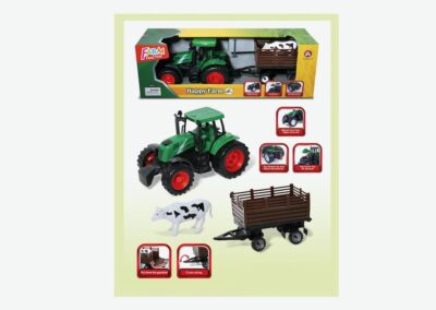 TRACTOR GRANDE SURTIDO CON APEROS