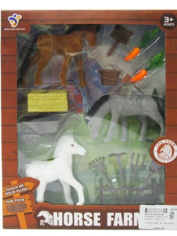 3 CABALLOS en caja
