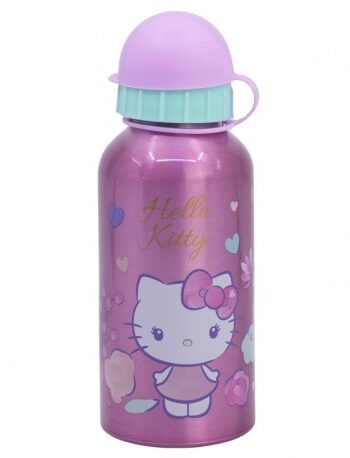STOR BOTELLA ALUMINIO PEQUEÑA 400 ML HELLO KITTY