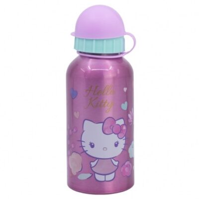 STOR BOTELLA ALUMINIO PEQUEÑA 400 ML HELLO KITTY
