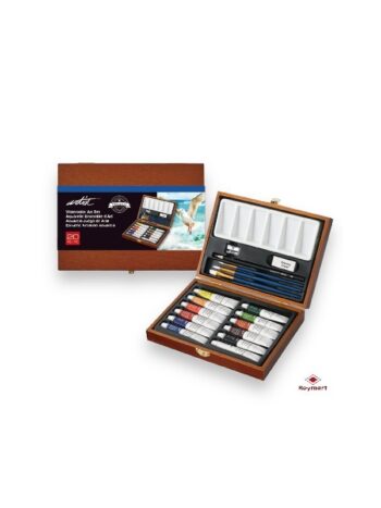 ESTUCHE MADERA ARTIST ACUARELAS,20 PIEZAS